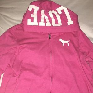 Victoria’s Secret zip up hoodie